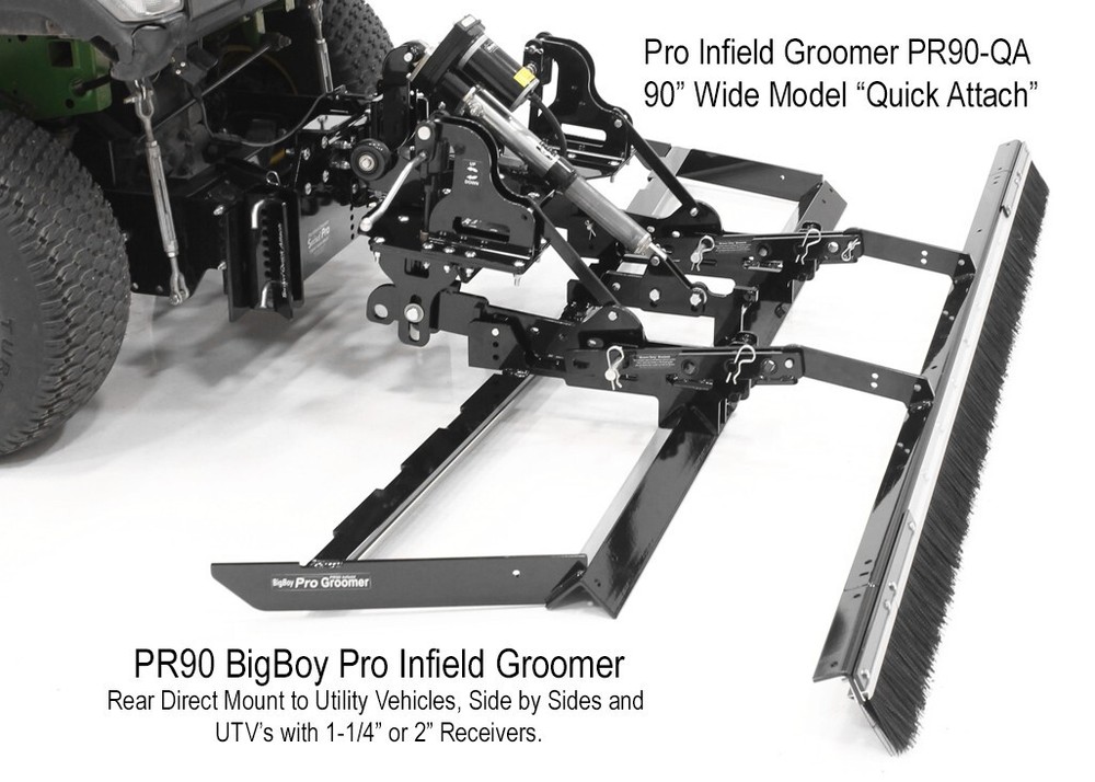 Pro Infield Groomer PR90 BigBoy Direct Mount Quick Attach, Baseball Infield Drag