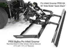 Pro Infield Groomer PR90 BigBoy Direct Mount Quick Attach, Baseball Infield Drag