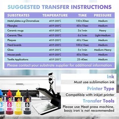 Koala 120g Sublimation Paper 8.5×14 120 Sheets for Inkjet Heat Transfer