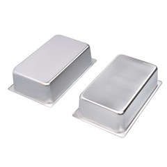 Full Size 6″ Deep Thickened 2 Pack Steam Table Pans Stainless Steel For Hotels