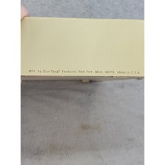Duo-Tang Double Pocket Portfolio 50125-44 Tan 8.5×11 25 Count Vintage USA Made