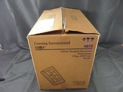 CORNING COSTAR 100mL Sterile Disposable White PS Reagent Reservoirs 4872(200/cs)