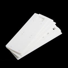 White PTFE Sheet Plate Hard Plastic Panel High Thermoplastic Thick 0.2-30mm DIY