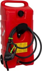 Portable Fuel Transfer Pump, 14 Gallon Gas Caddy