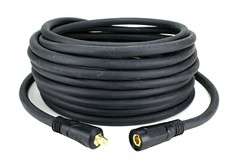 200 Amp Welding Lead Extension – Dinse 10-25 Male/Female Connectors – #2 Cable
