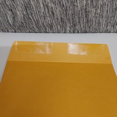 150 Document Catalog Envelopes 9″x 12″ With Moisture Gummed Closure_Yellow Kraft