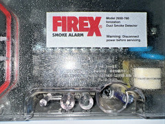 Firex ICCA 2650-760 Duct Smoke Detector Smoke Alarm Ionization Detector