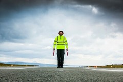 Portwest B308 Xenon Hi-Vis Polycotton Rugby Shirt with Relfective Tape ANSI