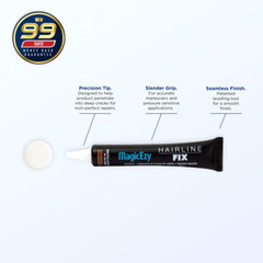 Hairline Fix – (Oyster White) – Gelcoat Repair Kit for Boats -Crack, Scratch, Ch