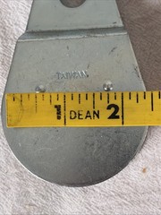 One Single Pulley Fixed Eye 2 1/2 Inches New Rated for 550 LBS Load Capacity