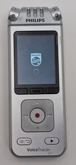 Philips VoiceTracer DVT4110 Silver 8GB Internal Memory Digital Voice Recorder
