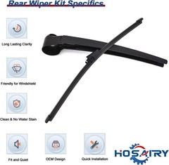 Rear Wiper Arm Blade Set for Volkswagen VW Tiguan 2009-2017 Rear Windshield Wipe