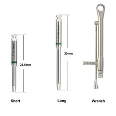 Implant Screwdriver Hex Driver Latch Dental Torque Wrench Prosthetic Kit Zimmer
