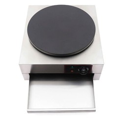 1700W 16″ Commercial Electric Crepe Maker Pancake Machine Big Hotplate Non Stick