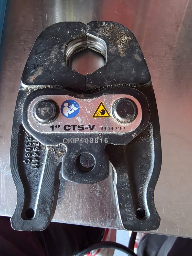 Milwaukee Jaw 1″” Cts V For Press Tool