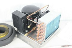 12/24v Conversion icebox to fridge with 39×10″ plate *No gas No Wiring* R134A