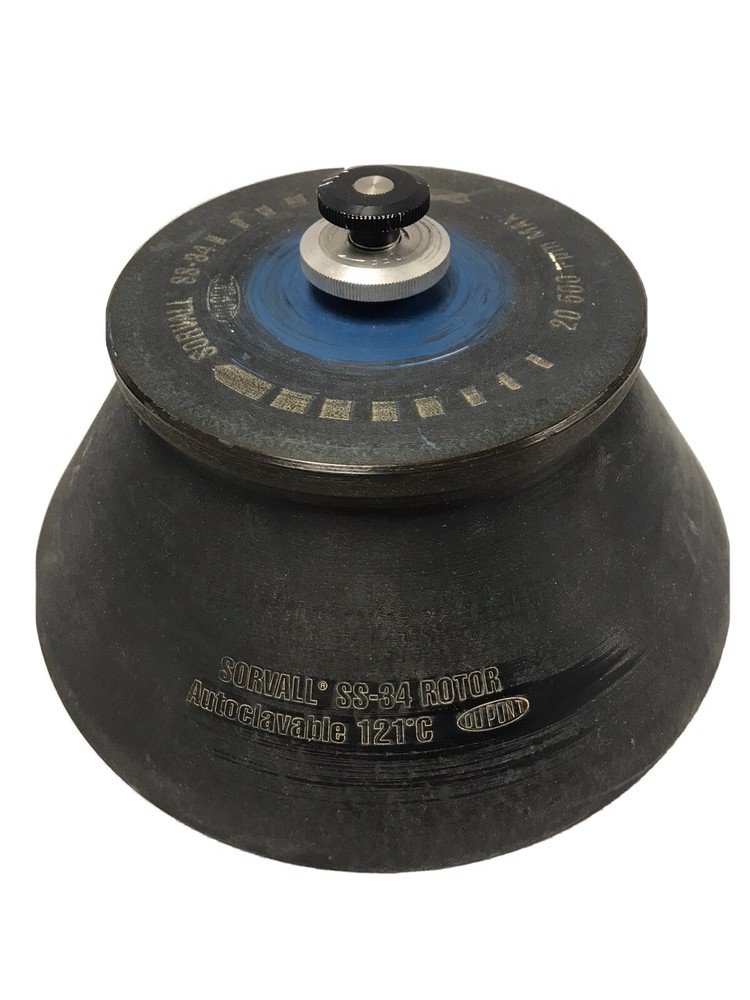 Sorvall SS-34 Autoclavable Rotor 8 x 50mL 25,000 RPM Dupont Tested Warranty