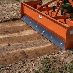 Titan Attachments 3 Point 7FT Rear Box Blade Scraper Grader, Cat 0 and 1