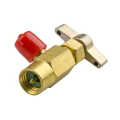 Can Tap Valve Refrigerant Opener Dispenser Tank Adapter 1/4 Freon hose Self Seal