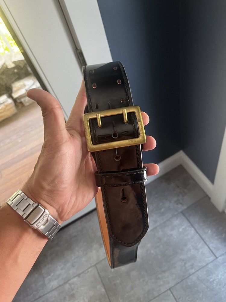 Dutyman High Gloss Duty Belt Size 46