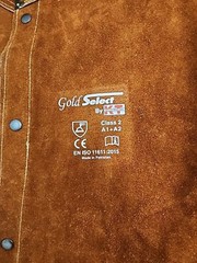 Unknown Brand Leather Welding Jacket