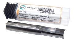 56-360 Onsrud 1/2″ Carbide 2 Flute Straight Flute Up Cut Router .500″ Diameter