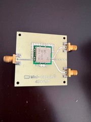 Mini-Circuits 454-57 RF Test Fixture Board w/ SMA Connectors Used