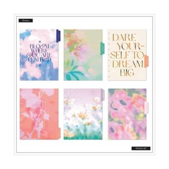Happy Brands 7″x9.25″ Blurred Fleurs Coral Classic 2026-2027 12 Month