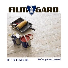 Film-Gard 10 ft. W X 20 ft. L X 1 mil Plastic Drop Cloth 1 pk (Pack of 6)