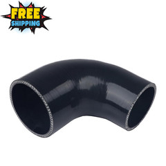 90 Degree Elbow 2.5″ to 3″ Silicone Hose Coupler 4-Ply High Performance 63-76mm