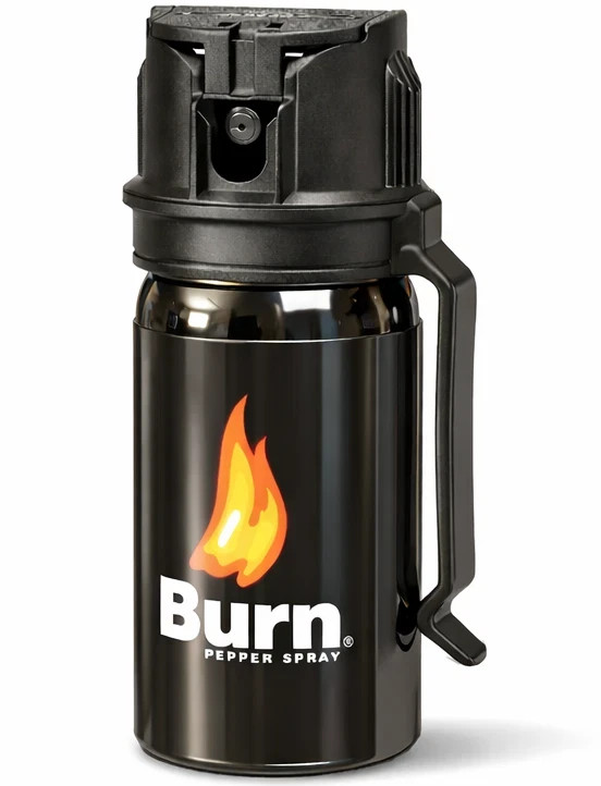 Burn Pepper Spray 1.35oz Police Strength OC Personal Safety Self Defense