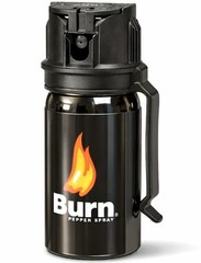 Burn Pepper Spray 1.35oz Police Strength OC Personal Safety Self Defense
