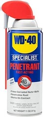 WD-40 Specialist Rust Release Penetrant Spray with Blu Torch and SMART