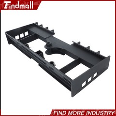 Heavy-Duty Pallet Fork Frame W/ Receiver Hitch & Spear Sleeves Skid Steer 4000lb