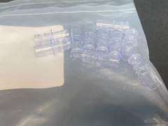 PAW BioScience Hose Barb Insert 0.375 in. Total of 80 Connectors