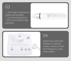 LED Dental Ultrasonic Piezo Scaler Handpiece Bottles Fit EMS Cavitron Woodpecker