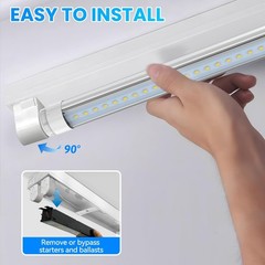 5ft LED T8 T10 T12 Tubes 28W R17D/HO Base – Outdoor Double-Sided Sign Lighting 6