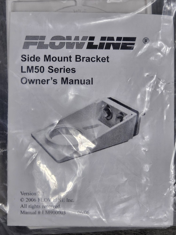 LM50-1001 – Flowline Side Mount Bracket, 1″ flowline bracket