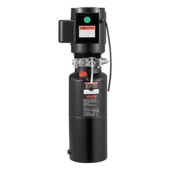 VEVOR Hydraulic Pump Power Unit AC 220V 10 Quart Single Acting Hydraulic Unit