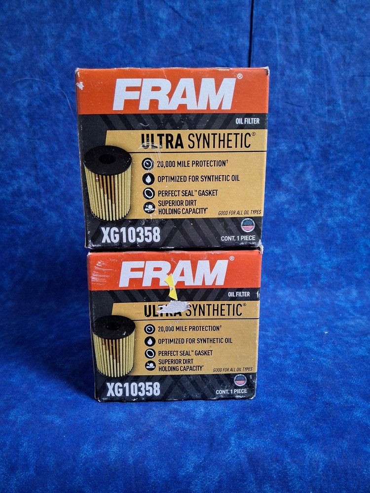 FRAM FE10358 Endurance Premium 25,000 mile 2pk