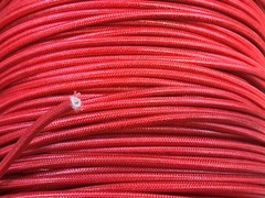 SRML RED 10 AWG 100′ FT FIBER GLASS BRAID APPLIANCE HI TEMP WIRE MOTOR LEAD