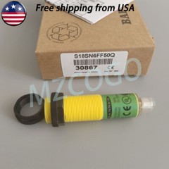 For BANNER S18SN6FF50Q Photoelectric Sensor NEW 30867 10-30VDC 50mm New In Box