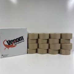 LOT x16 VENOM Water Activated Tape Rolls 2.75” x 450’ Fiberglass Reinforced 70mm