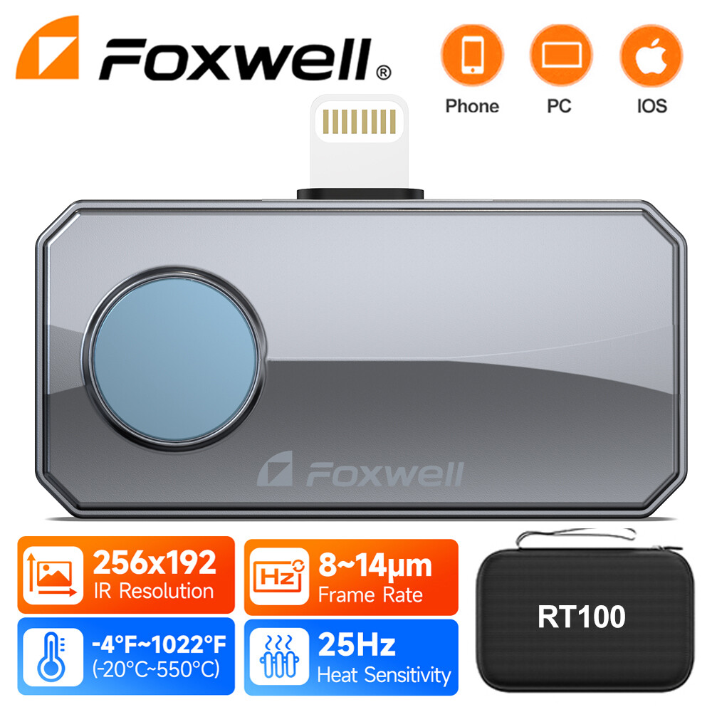 256 x 192 Pixel High Resolution Infrared Thermal Imaging Camera for IOS Devices