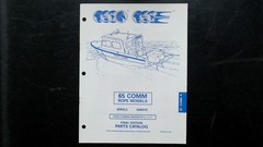 OMC 65 COMM Rope Models Parts Catalog 65RSLC 65RSYC 1995 Final Edition