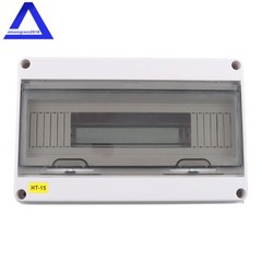15 Way Power Distribution Box W/ Din Rail For Indoor and Outdoor Waterproof IP65