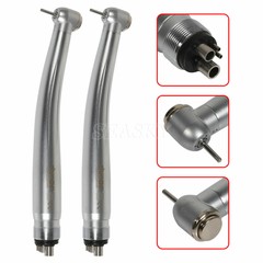 USA New 2 Dental High Speed Turbine Push Button Type Handpiece 4 hole NSK Style
