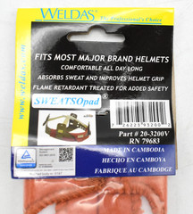 6 Pieces Weldas SWEATSOpad Welding Hard Hat Comforter Sweat Band 20-3200V