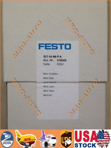 FESTO SLT-16-80-P-A 170565 1PC New Slider Driver Expedited Shipping