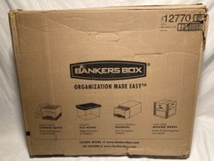 20-Pack Bankers Box STOR/File Medium-Duty Storage Boxes, FastFold, Lift-Off Lid